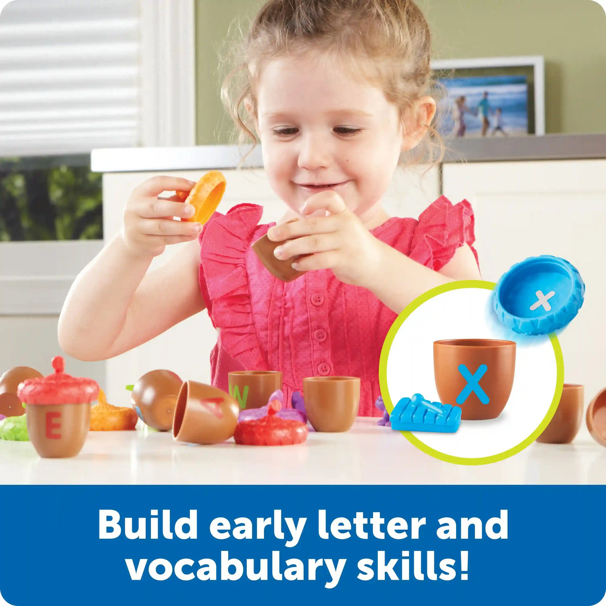 Learning Resources Alphabet Acorns Activity Set