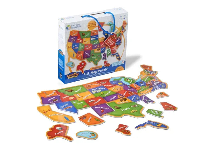 Learning Resources Magnetic U.S. Map Puzzle
