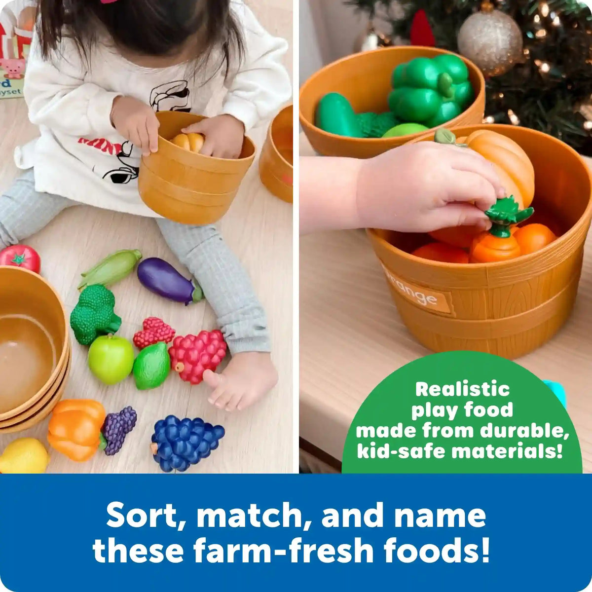 Learning Resources Farmer's Market Color Sorting Set