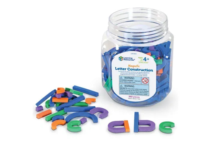 Learning Resources Magnetic Letter and Number Construction Activity Set