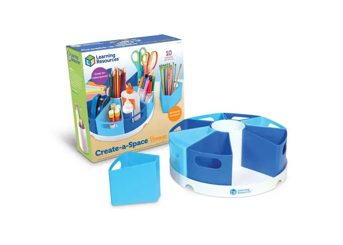 Learning Resources Create-a-Space ™ Storage Center - Blue
