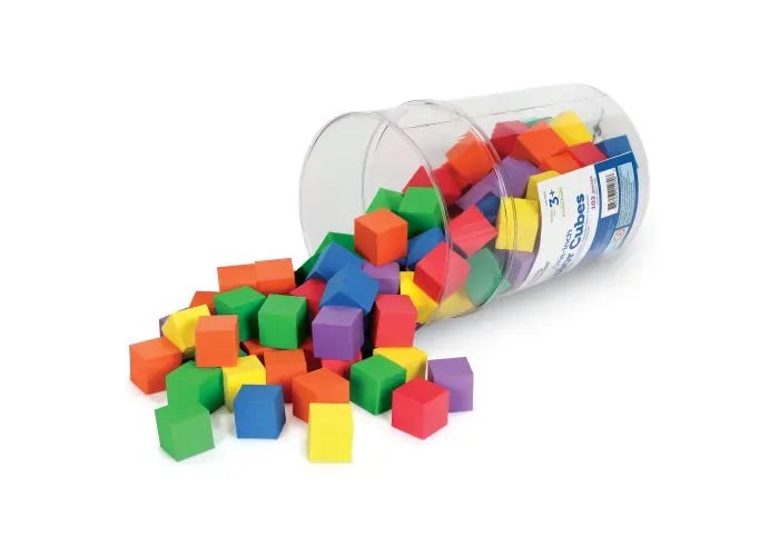 Learning Resources Soft Foam One-Inch Color Cubes