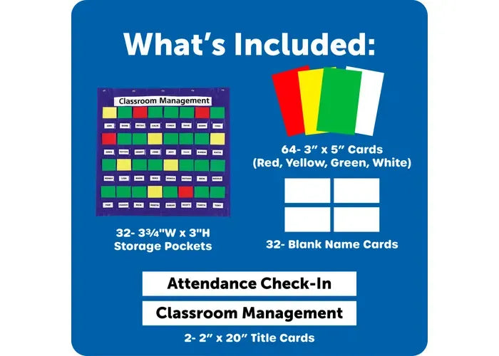 Learning Resources Junior Organization Station ® Pocket Chart