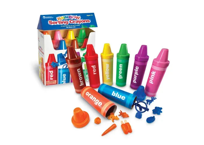Learning Resources Rainbow Sorting Crayons