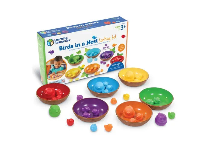 Learning Resources Birds in a Nest Sorting Set