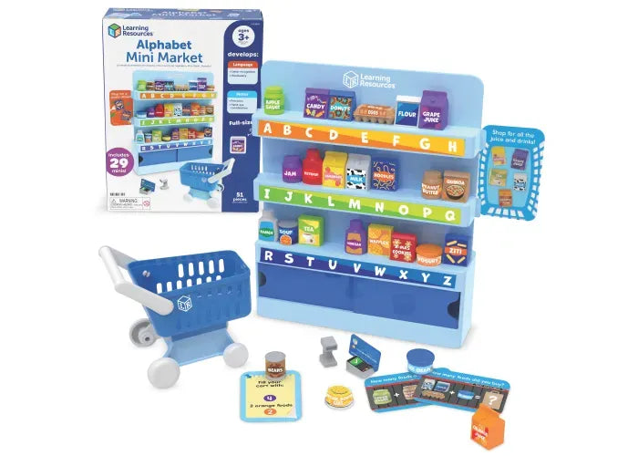 Learning Resources Alphabet Mini Market