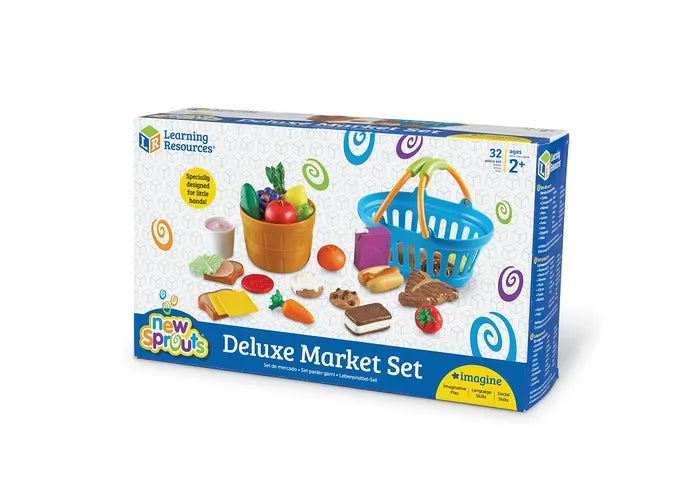 Learning Resources New Sprouts ® Deluxe Market Set