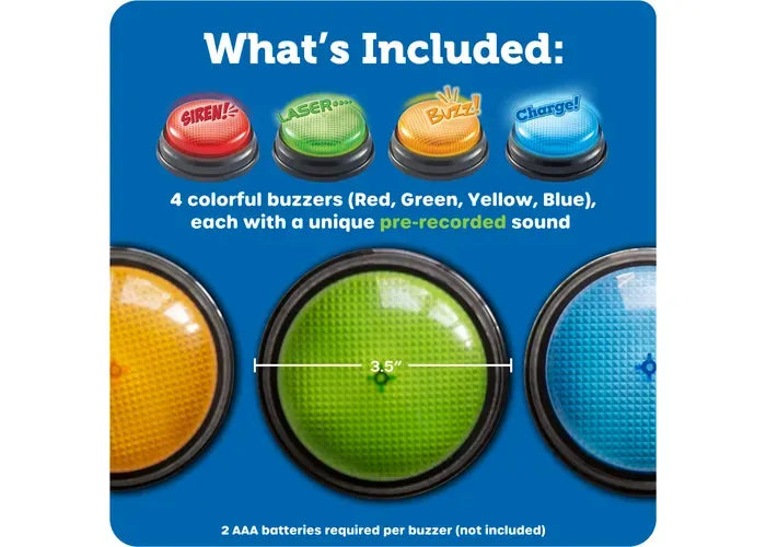 Learning Resources Lights and Sounds Buzzers